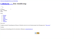 Desktop Screenshot of celibidache.de